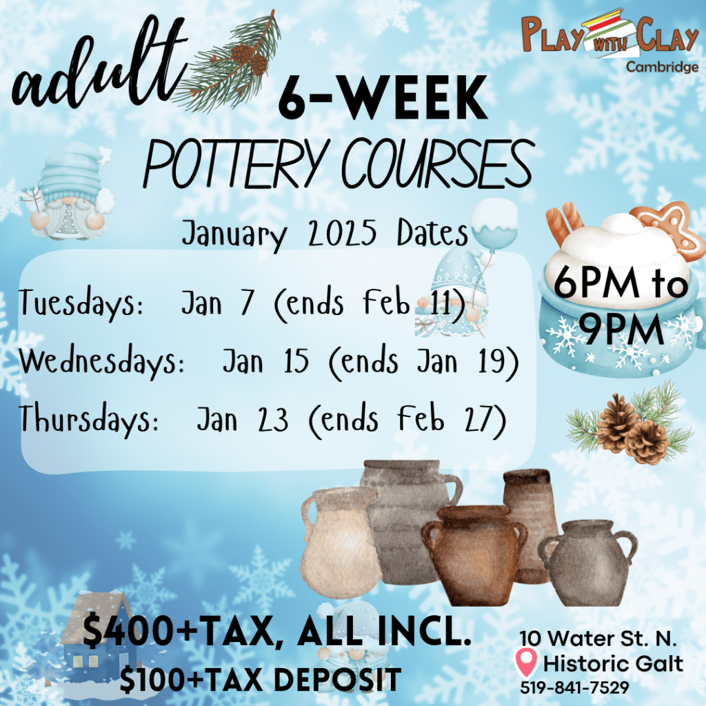 Pottery Course Dates